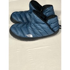 The North Face ThermoBall Traction Bootie Mens 8 Navy Blue Black Outdoor Slipper