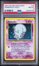 Wobbuffet 16/75 Neo Discovery Holo - PSA 8 NM-MT on eBay