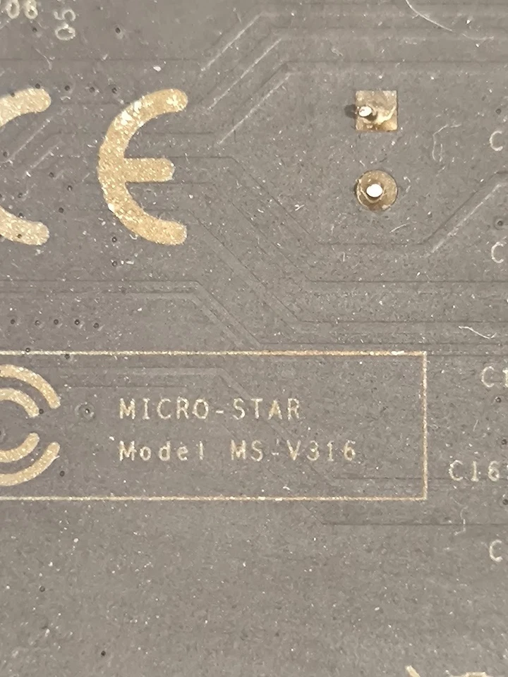 MSI GPU Model MS-V316 - Used, Working - Image 3 of 4
