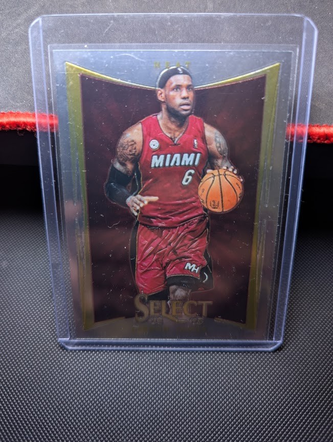 2012-13 Panini Select - LeBron James #66 Miami Heat Legend 💪 Future HOFer