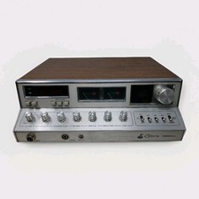 Cobra 1000 GTL CB Radio Base Station for Parts/Repair Powers On Meter Lights Out