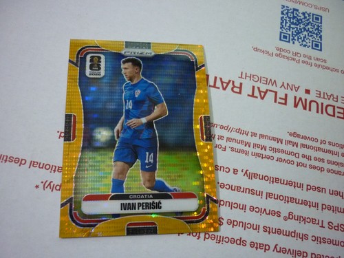 IVAN PERISIC 2026 PANINI PRIZM FIFA WORLD CUP #196 BREAKAWAY Gold 10/10