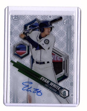 Evan White 2018 Bowman High Tek Prospects Auto #PHT-EW