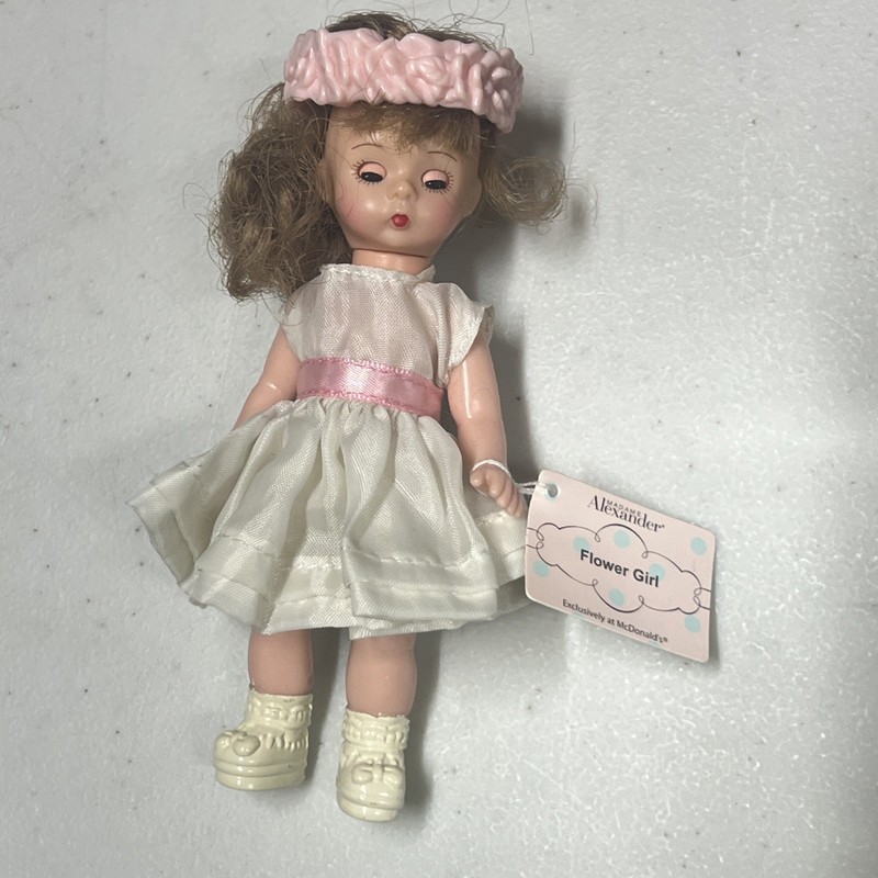 2003 Madame Alexander Miniture Flower Girl Doll Exclusive McDonald's With Tag