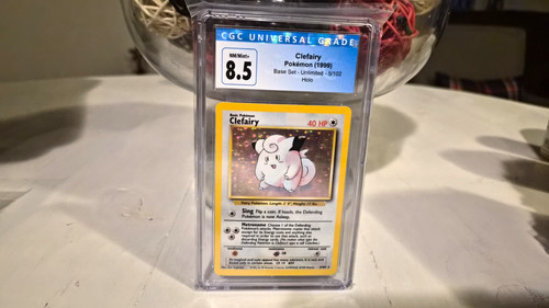 Clefairy graded CGC 8.5 for sale on eBay