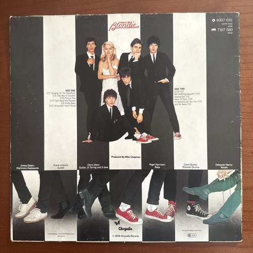 Blondie - Parallel Lines ©1978 Made in Germany - Chrysalis 6307 632 - Foto 2 di 14