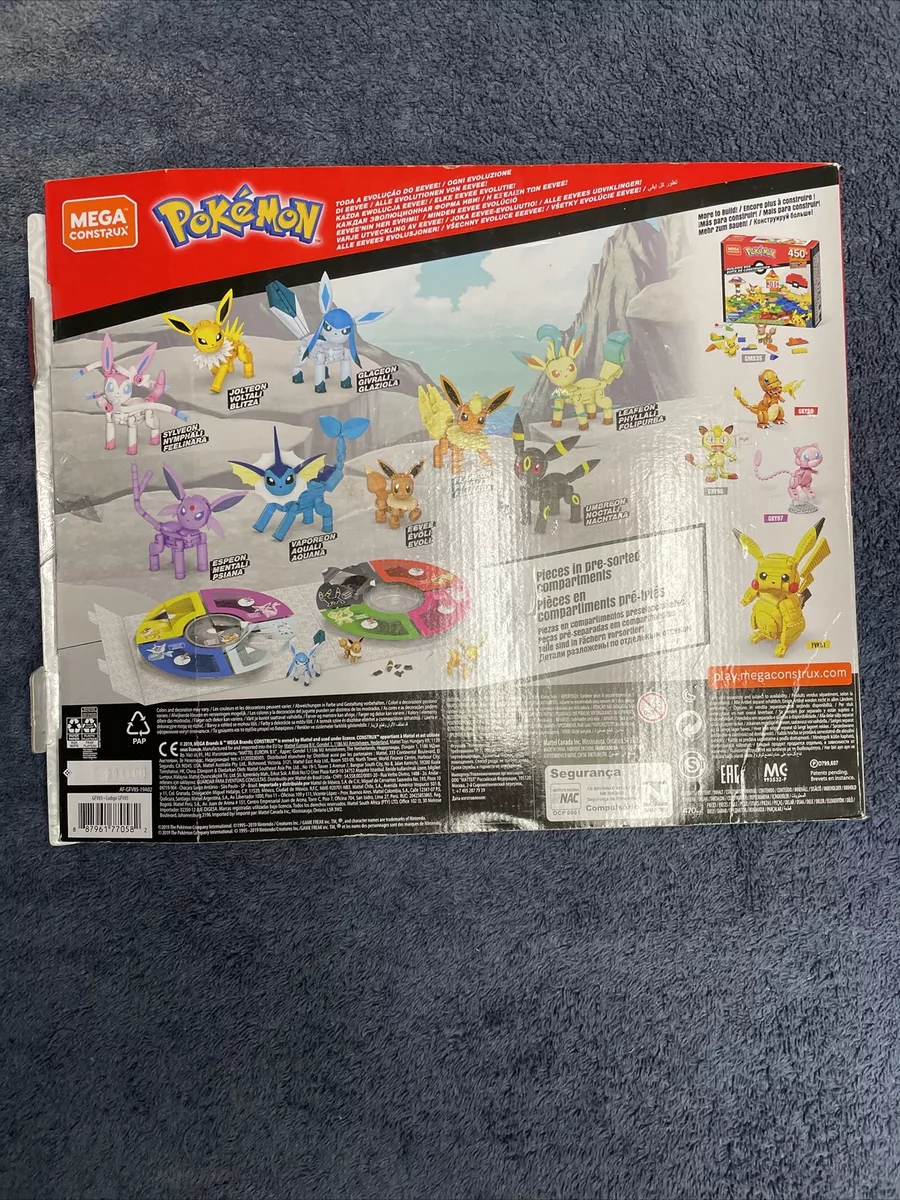 Mega Construx Pokemon Every Eevee Evolution Pack