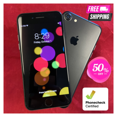 Apple iPhone 7 128GB-32GB Unlocked ATT Verizon Silver Red 4G