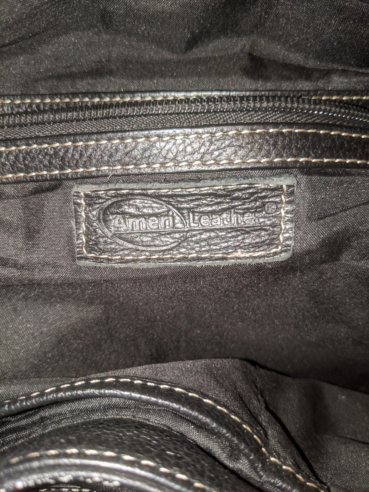 Ameri Leather Briefcase Satchel Messenger Laptop … - image 8