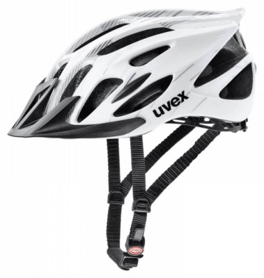UVEX Fahrrad Helm Radhelm flash white black Weiß 57-61 Sonderpreis UVP 79,95   