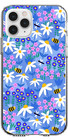 Flowers Daisy Floral Blue Cute Bright Fun Happy Case Silicone Shockproof MagSafe