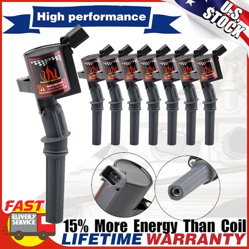 DG508 Ignition Coils 8 Pack For Ford F150 4.6/5.4L V8 Triton 2000 2001
