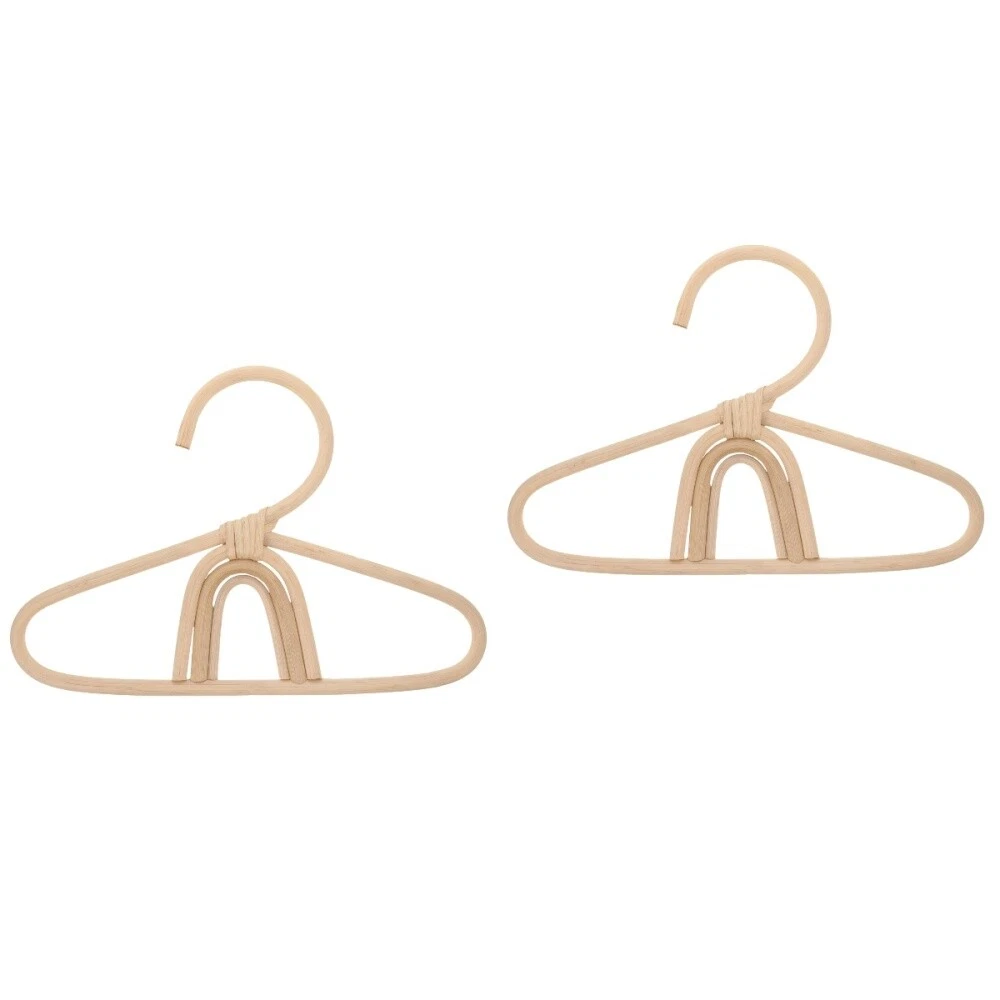 VETEMENTS Appendiabiti in rattan 2 pezzi appendiabiti bambino bambino bambino