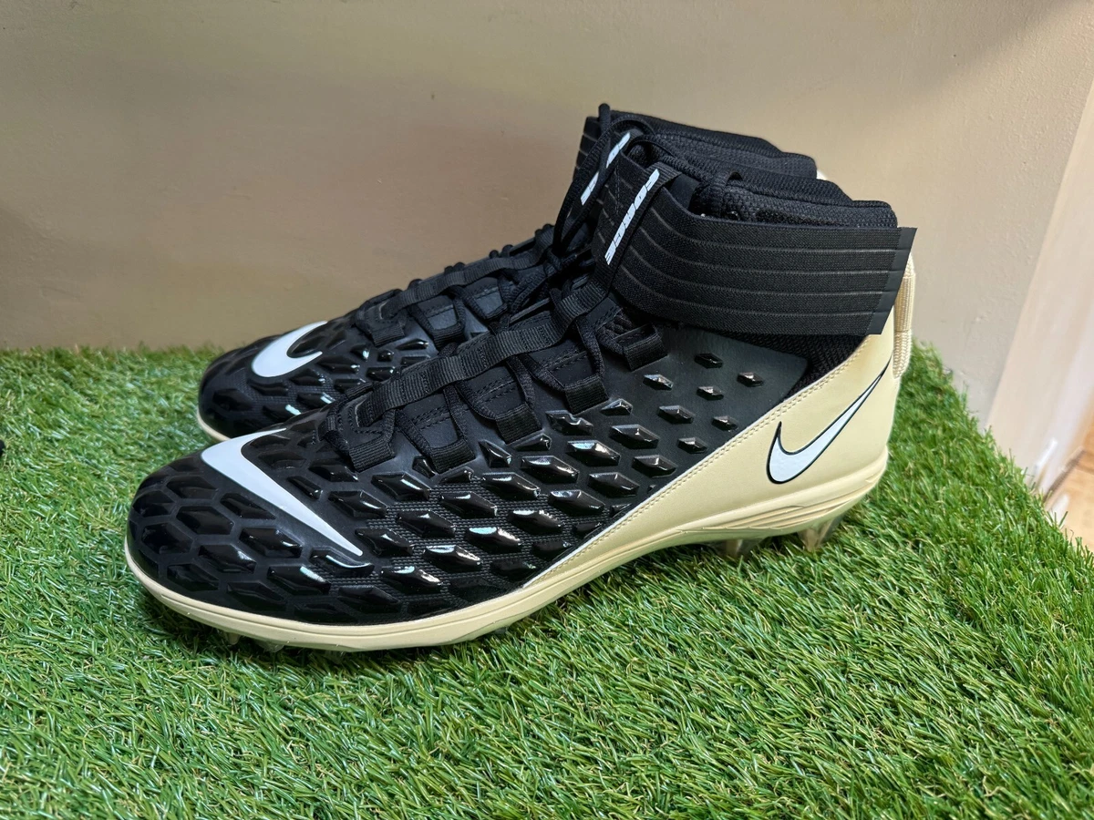 Nike Force Savage Pro 2 New Orleans Saints PE Black/Tan BV3969-013 Mens 12 Rare Nike Force Savage Pro 2 New Orleans Saints PE | Mercari main image 4