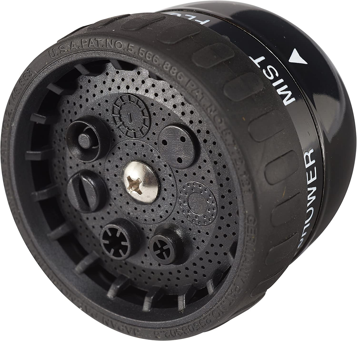 Dramm Rain Select Spray Head Only with Quick Click 9 Pattern Adjustable Choices,