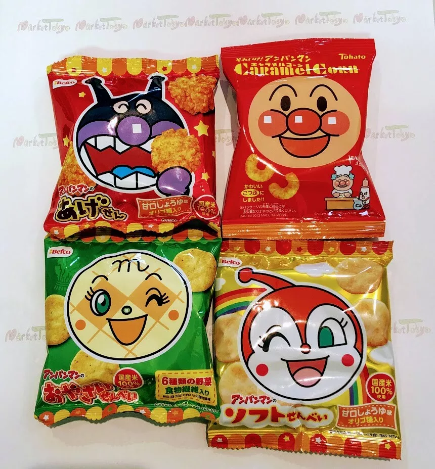 Chuches Japonesas de Frutas, Anpanman 50 grs.