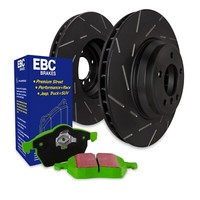 EBC Brakes S2KR1247 S2 Bremsen-Kit Greenstuff 2000 Und USR Bremsscheiben Hinten
