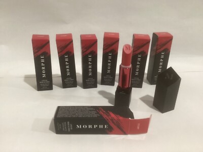 Morphe Cream Lipstick Set  7 Pcs Steamy