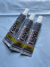(3) Eclectic Products inc. E6000 PLUS Multi-Purpose Clear Glue, Adhesive