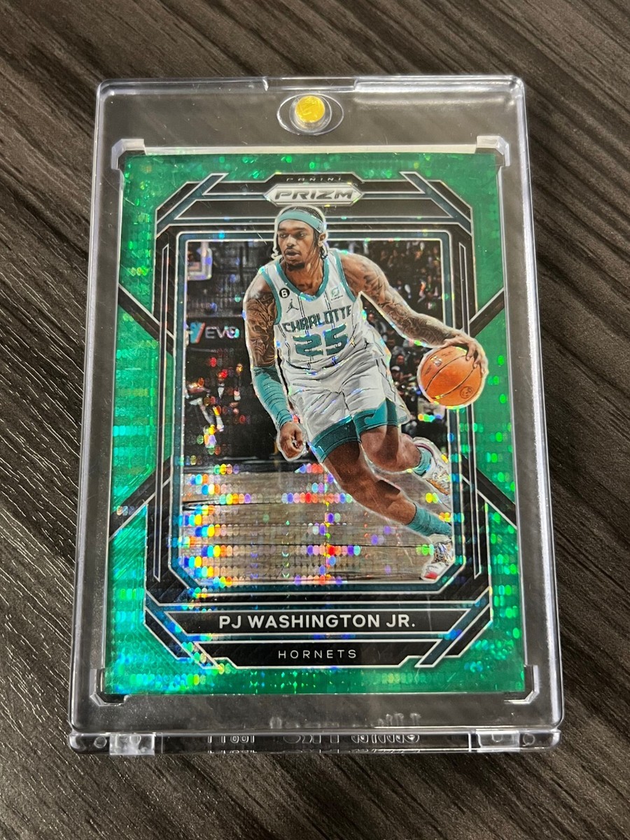 2022-23 PANINI PRIZM BASKETBALL PJ Washington GREEN PULSAR PRIZM