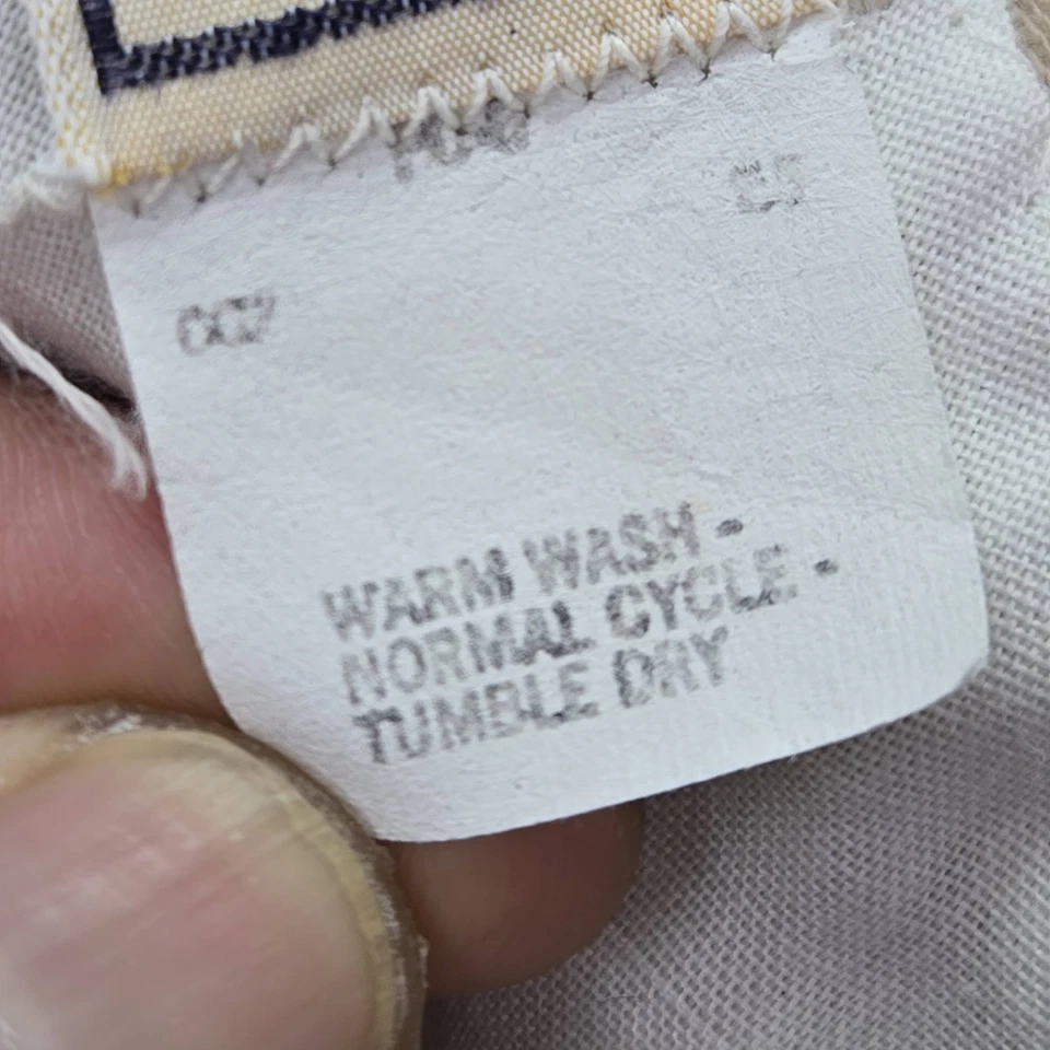 Pantalones De Colección Levi's Panatela Mujer 30x32 Beige Acampanado Clásico Años 70 Foto 3 de 4