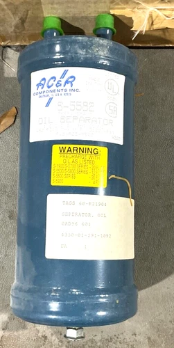 AC&R COMPONENTS S-5582 Refrigerant Oil Seperator 1/2" ODS 1/4” FL.