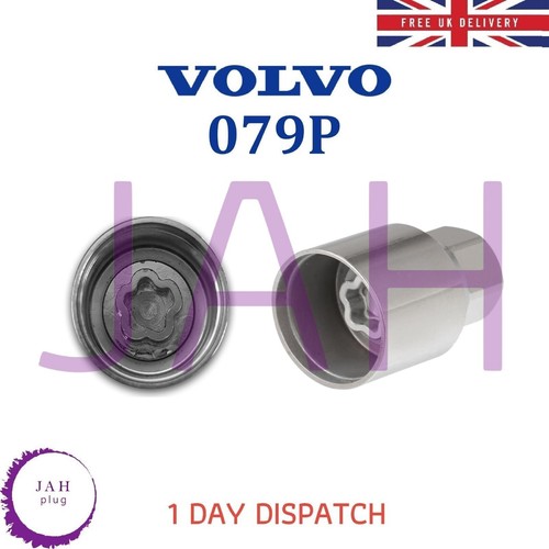VOLVO Écrou De Roue Original C30 C70 S40 V50 - Argenté Avec Cône Libre 31200259