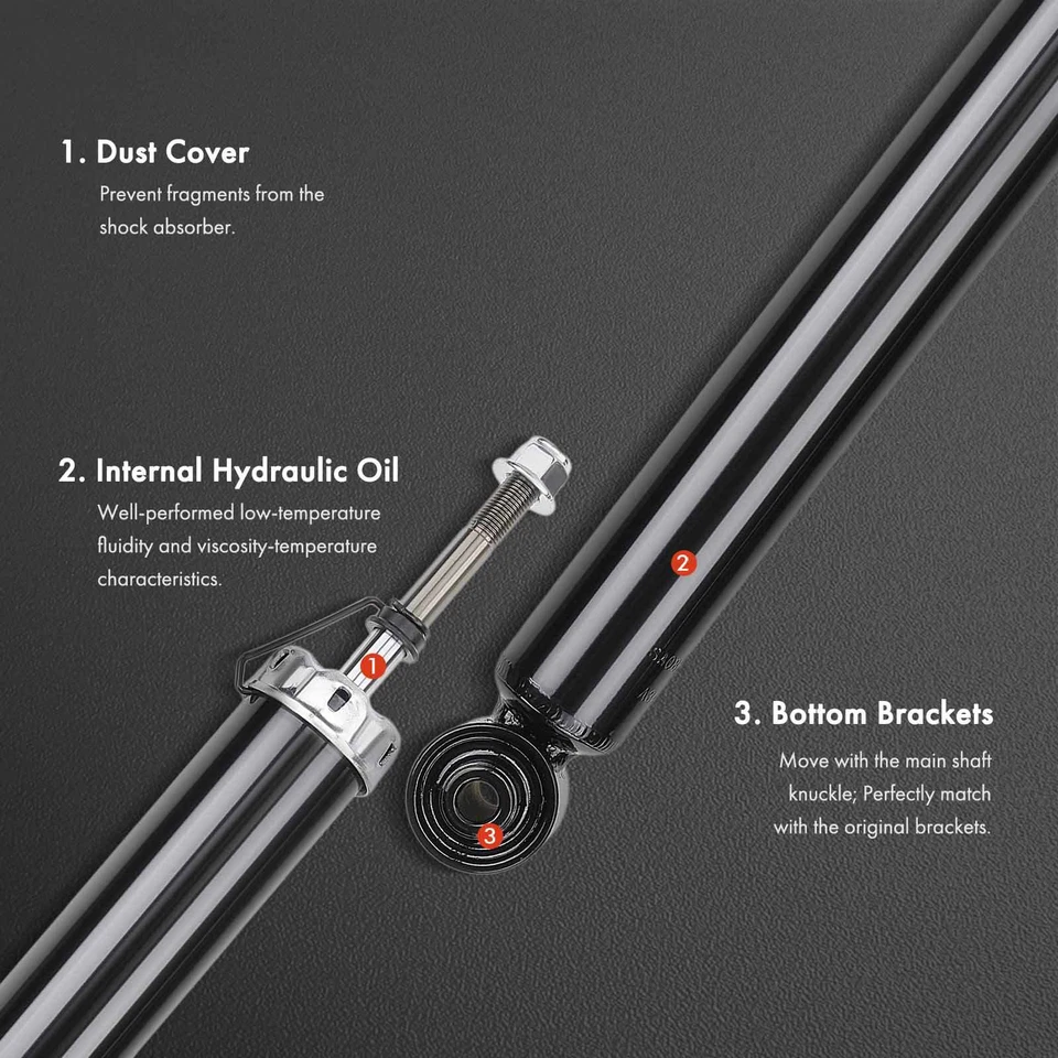 2x Amortiguador trasero izquierdo y derecho Infiniti FX35 FX45 2003 2004-2008 Foto 3 de 4