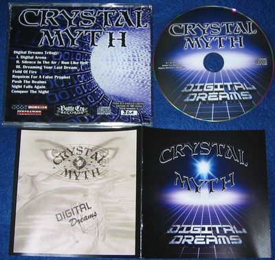 CRYSTAL MYTH- Digital Dreams LIM.+NUMB. 500 CD us metal ala CRIMSON GLORY/QUEENS