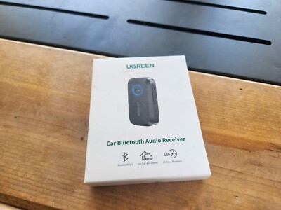 UGREEN 5.3 Aux Bluetooth Adapter for Car, [Greater Connection] Bluetooth Aux Ada