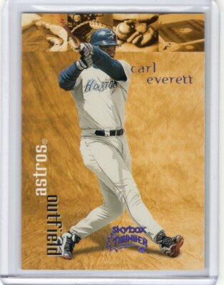 CARL EVERETT 1999 Skybox Thunder RANT PARALLEL #140 - ASTROS