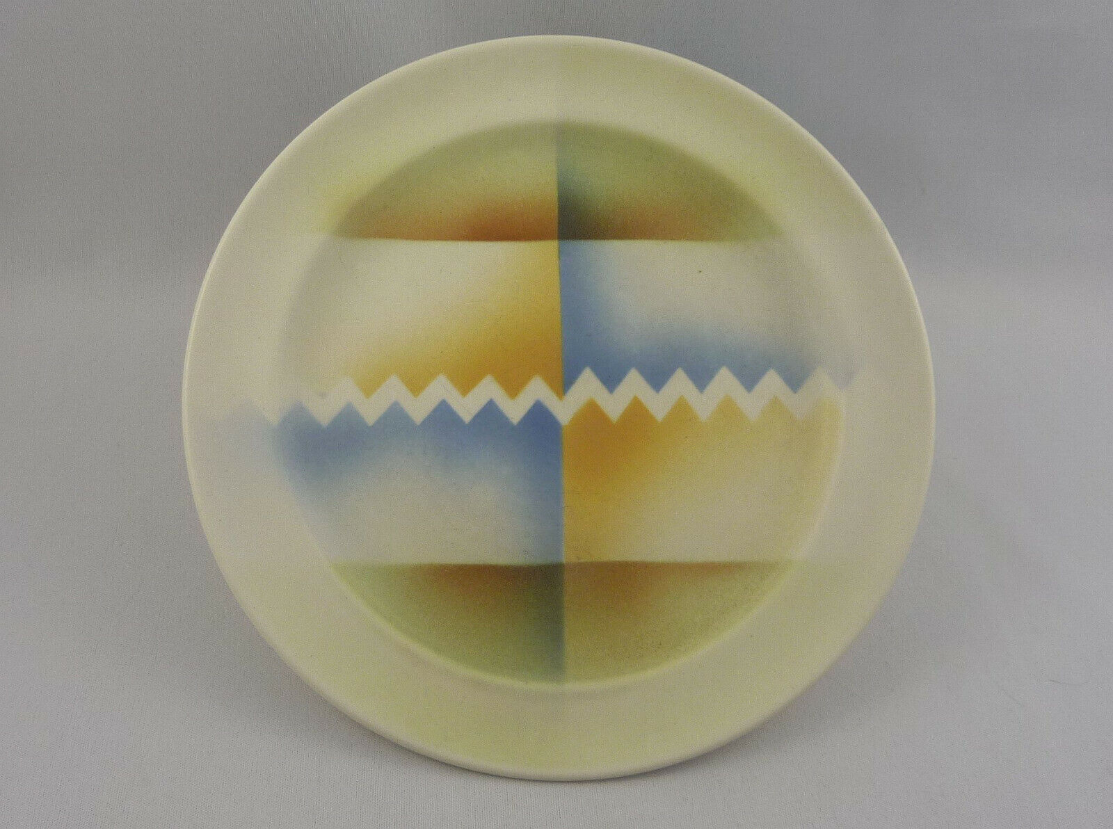 Villeroy & Boch Art Deco Bauhaus Era ceramic plate dish Spritzdekor 