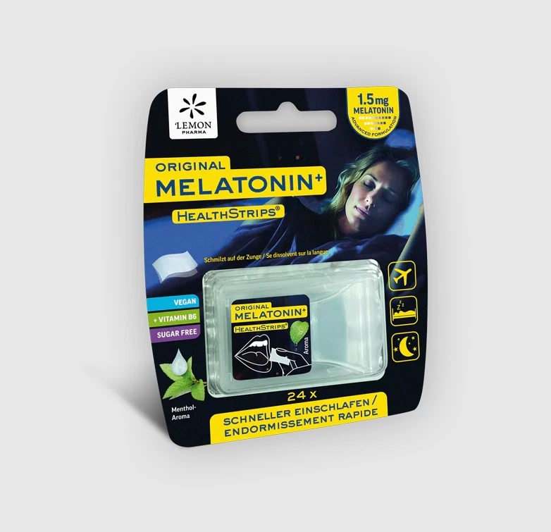 LEMON PHARMA Melatonin Strips 24St, PZN 18221983