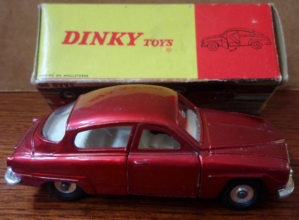 Vintage Meccano Dinky Toys No. 156 SAAB 96 Unused In The Original Box - Image 2 of 4