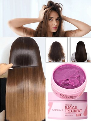Magical Hair Mask, 5 Seconds Repair Total Damage, Dry Hair Keratin Masque 60ML