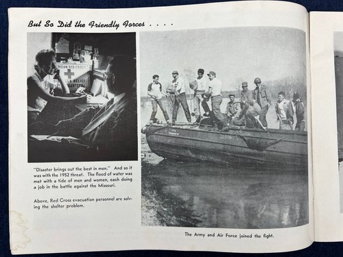 Vtg Victory 1952 Missouri River Omaha-Council Bluffs Flood WOW TV and Radio - Picture 7 of 8