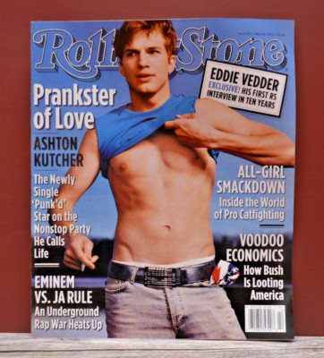 Rolling Stone Magazine Issue 923 May 29 2003 Ashton Kutcher 
