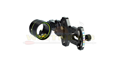HHA Optimizer Lite X Single Pin Adjustable Bow Sight - LH HHA Optimizer Lite X Single Pin Adjustable Bow Sight - LH