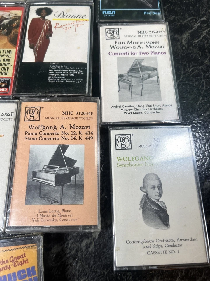 17 Sealed Cassette Tapes Opera , Jazz And More - Image 3 of 4