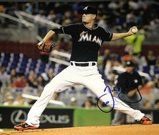 Justin Nicolino Miami Marlins Signed 8x10 Autographed Photo N1