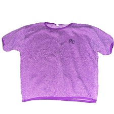 Vintage Women s Sweater Shirt Purple North Carolina NC Short Sleeve 1980s