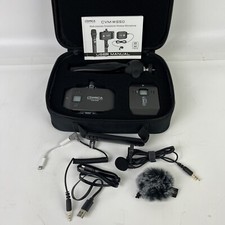 Wireless Lavalier Microphone, CoMica CVM-WS50 C for Smartphones
