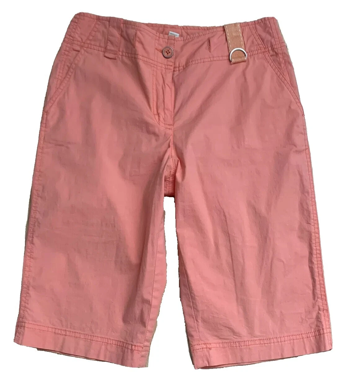 Boden Cotton Blend Solid Shorts for Women