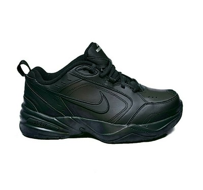nike air monarch iv triple black
