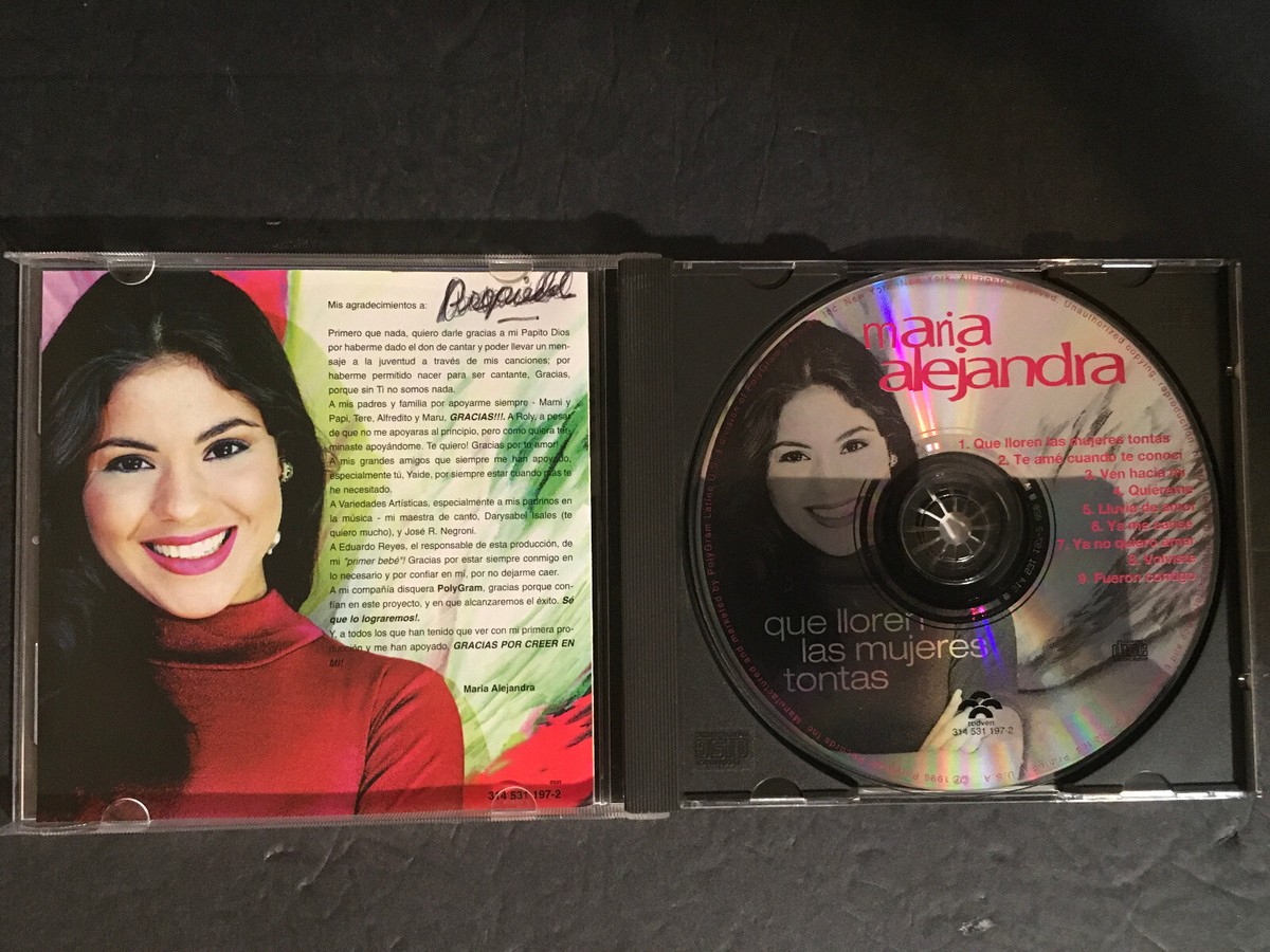 María Alejandra Matos – Que Lloren Las Mujeres Tontas CD