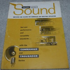 1963 Harman Kardon Sound Systems & Amplifiers Commercial & Industrial 