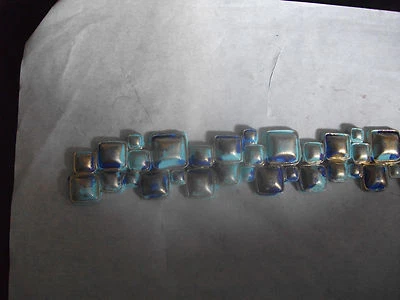 MOOSMÜLLER Wachsornament, Wachskunst, Borte bunt, Quadrate bunt, Kerze selbst gestalten