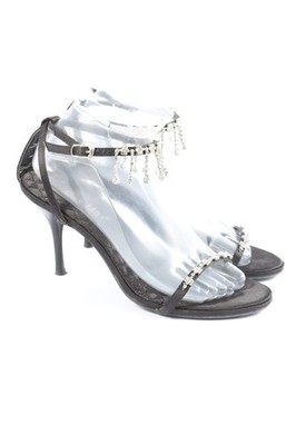 ALEX. MAX High Heel Sandaletten Damen Sandaletten Gr. DE 39 schwarz Casual-Look