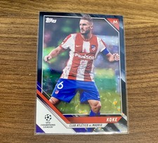 2021-22 Topps Chrome Atletico de Madrid Team Soccer Cards - Checklist Added 6