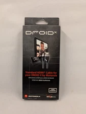 MOTOROLA STANDARD HDMI CABLE  DROID X  NIB